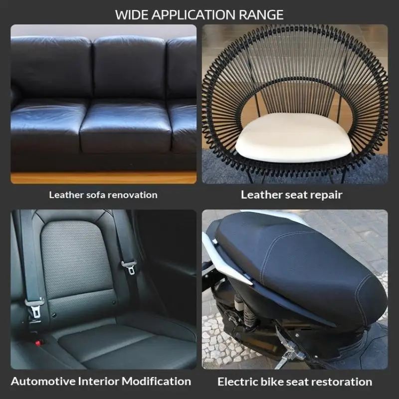 Selbstklebendes Leder-Reparaturband für Heimwerker – Ideal für Sofa, Motorrad, Autositz, Taschen und mehr – Detail 6