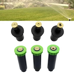 1/2 Inch Internal Thread 90 180 360 Degree Landscaping Popup Sprinklers Garden Water Irrigation Gear Drive Spray Nozzles 1Pc