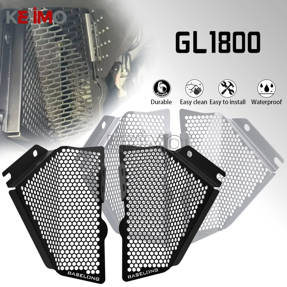 

For HONDA Gold Wing GL1800 F6B 2018-2023 2024 2025 Motorcycle Accessories Radiator Grille Guard Cover Water Tank Net Protection