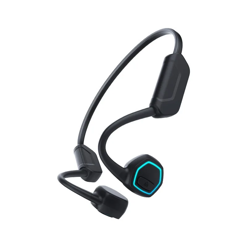 

Waterproof IPX8 swimming, wireless sports headset X15 night running with lamp bone conduction bluetooth headset