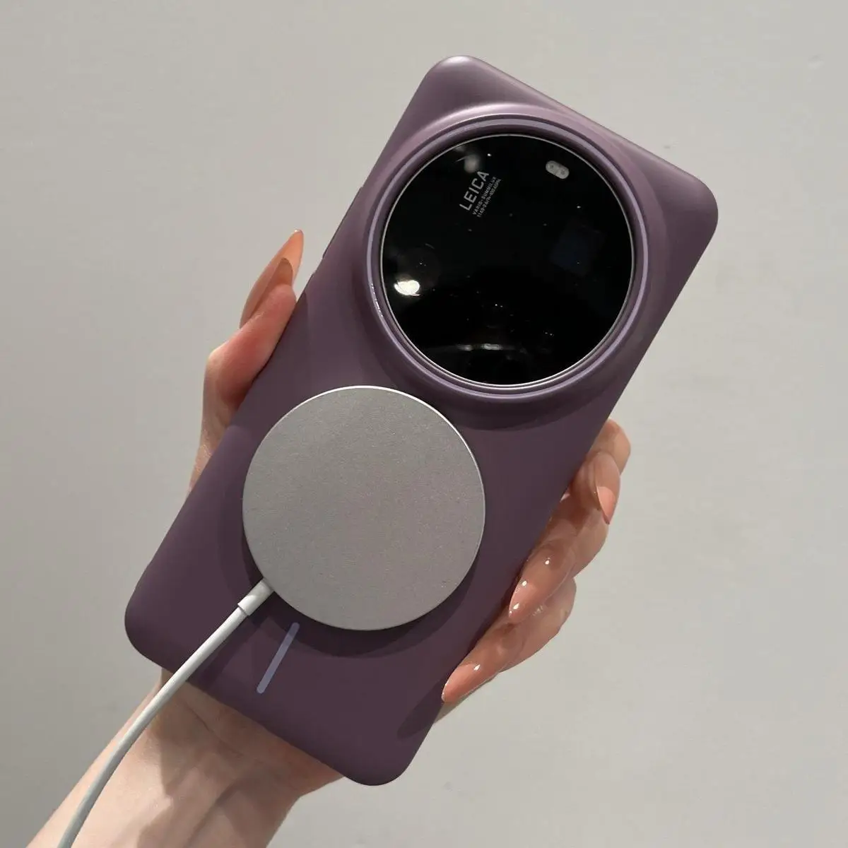 Für Xiaomi MI 17 Ultra Leica 15 14 Ultra Hülle Luxuriöse Weiche Runde Magnetische Saugfeste Mattierte Abdeckung Für Xiaomi 17Ultra Stoßfänger-Schutzhülle – Detail 4
