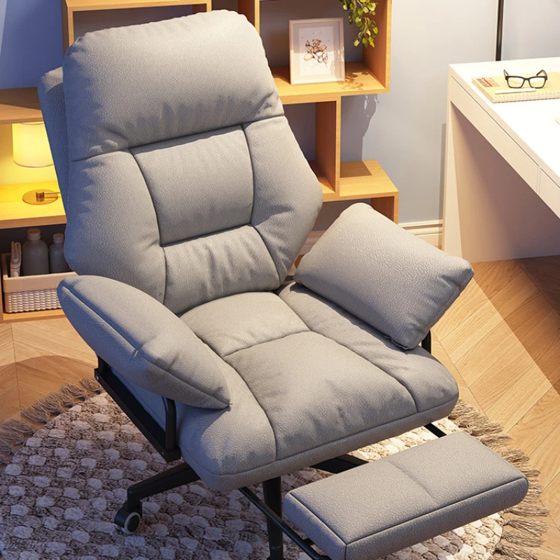 Recliner Ergonomic Office Chairs Computer Swivel Vanity Hand Comfy Office Chairs Cute Bedroom Sillas Gamer Office Furniture