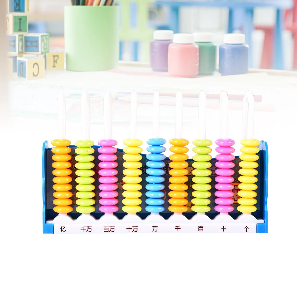 Compteur de perles pour enfants, calcul des nombres mathématiques, cadre de comptage éducatif, apprentissage des couleurs aléatoires, compétences de calcul