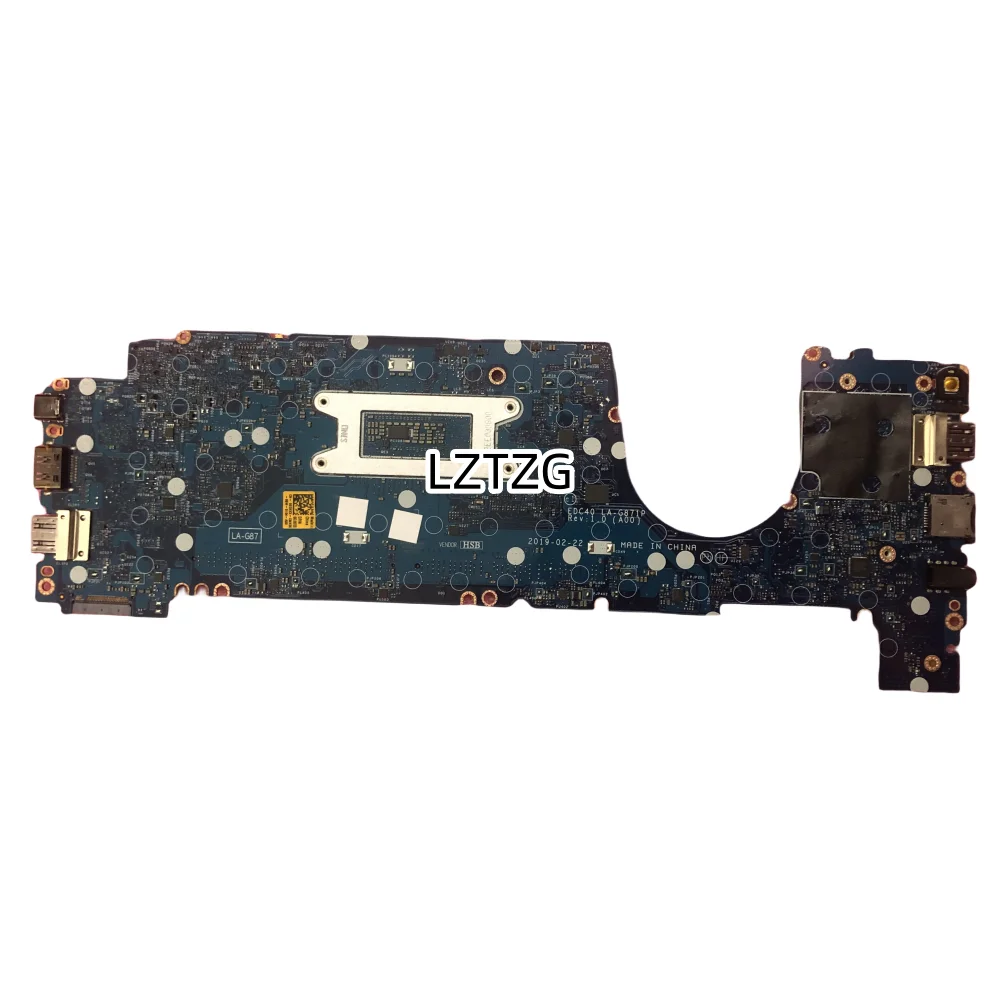 LA-G871P For Dell Latitude 7400 Laptop Motherboard With I5-8265U/8365U I7-8665U DDR4 CN-0G2KKX 0M2JD3 WRHWP 0FHPJ Tested OK