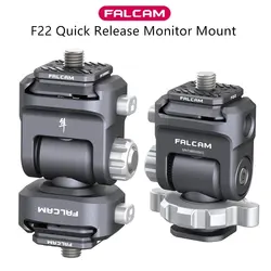 FALCAM F22 Quick Relese DSLR Camera Monitor Mount Adjustable Tripod Head Ballhead Quick Switch System