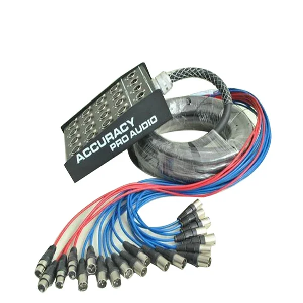 

Accuracy Pro Audio Metal Construction 6.35mm Jack Box Stage Snake Cable BS02Rb Series