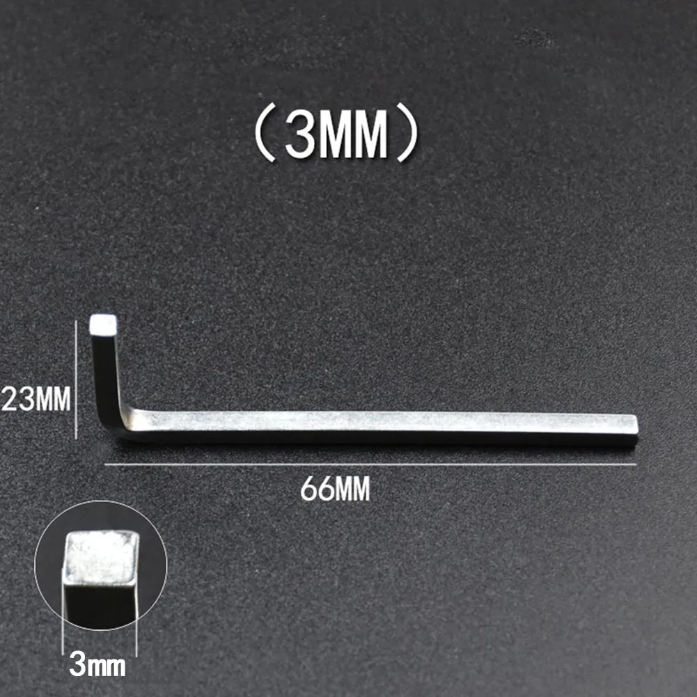 L Shape Square Head Wrench Square Key 4 Point Wrench Screwdriver Set 3-10mm Hand Tools Portable Manual Repair Tool Hardware