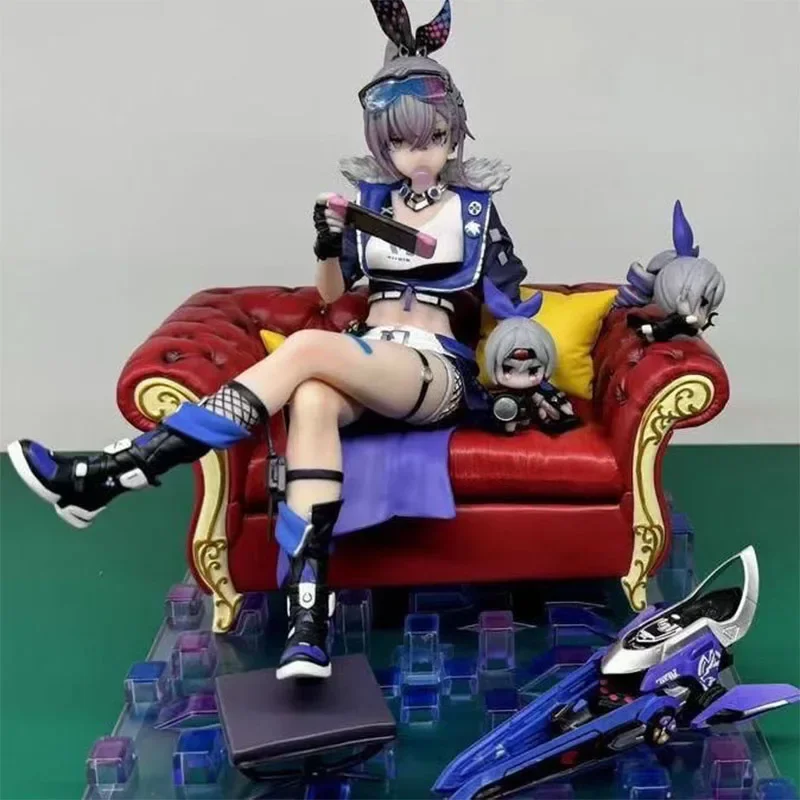 23.5cm Honkai: Star Rail Silver Wolf Figure Anime Game Collection Action Figurine Cabinet Decoration Model Statue Girl Model Toy