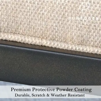 戶外三人座沙發床,相思木材質,附靠墊,適用於露台、後院、花園,淺灰色 8 最佳銷售 三人沙發床 - №5