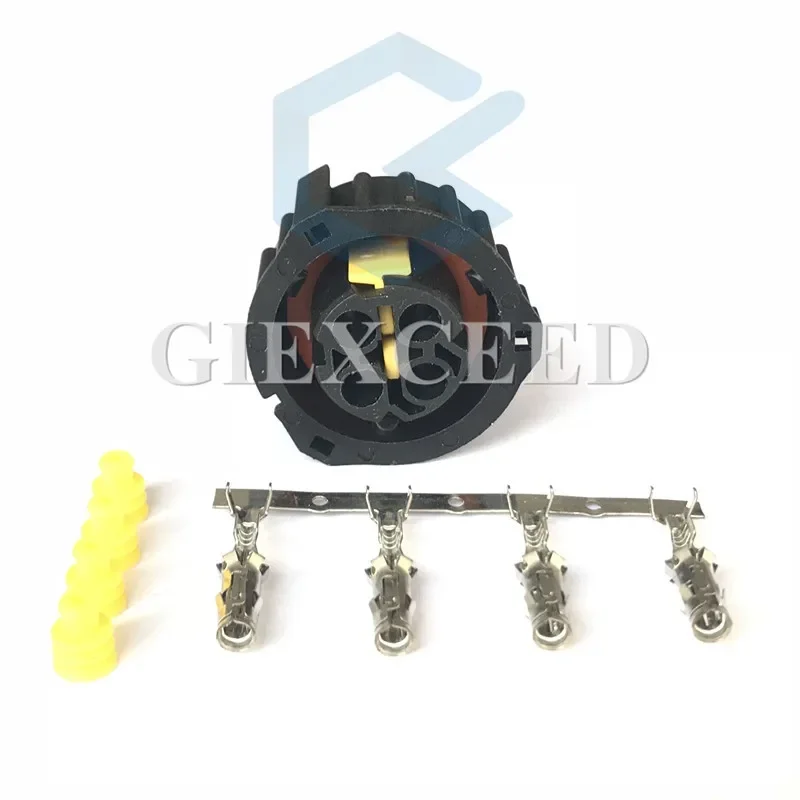 

2 Sets 4 Pin AC Assembly 1-1813099-1 967325-1 1-1813099-2 Car Plug Speed Sensor Socket Waterproof Auto Wiring Car Connector