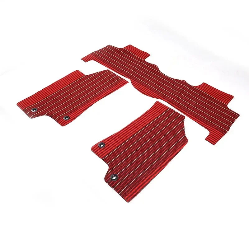 For Hummer H3 2005 2006 2007 200 2009 TPE Red Car Floor Mat Waterproof and Wear-resistant Carpet Car Accessories