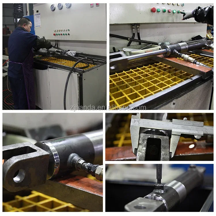 15 ton double acting hydraulic cylinders for tipper dump car trailers