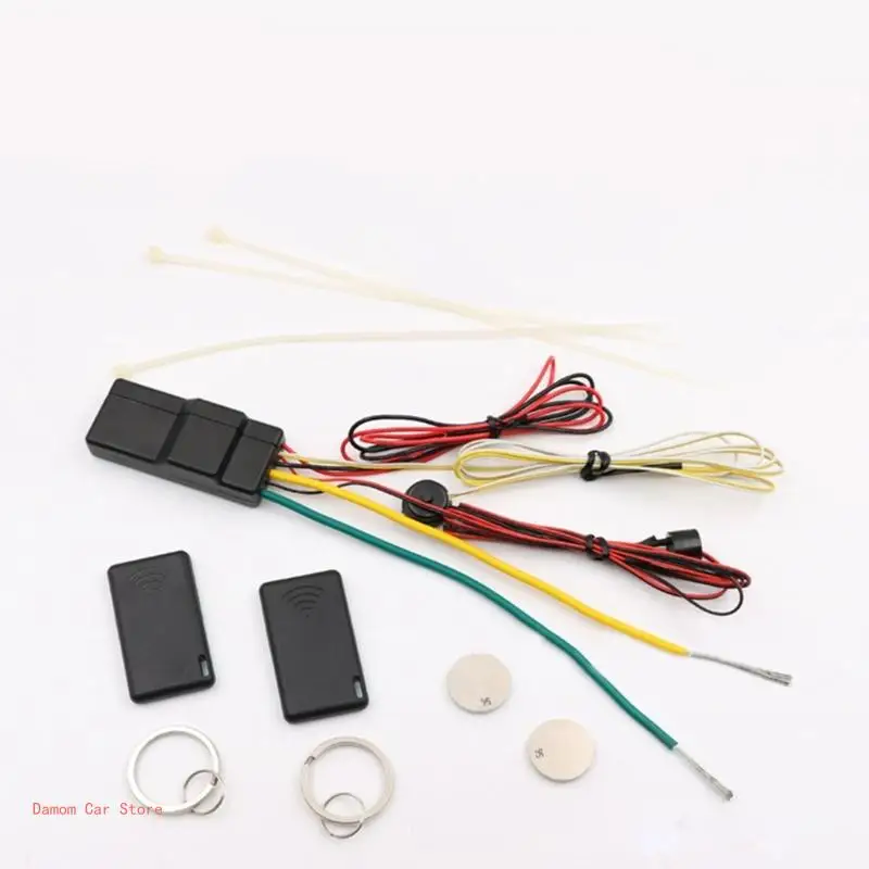 2.4G RFID-Wireless Motor Lock Anti-Hacking Car Alarm System for Smart Circuit Cu