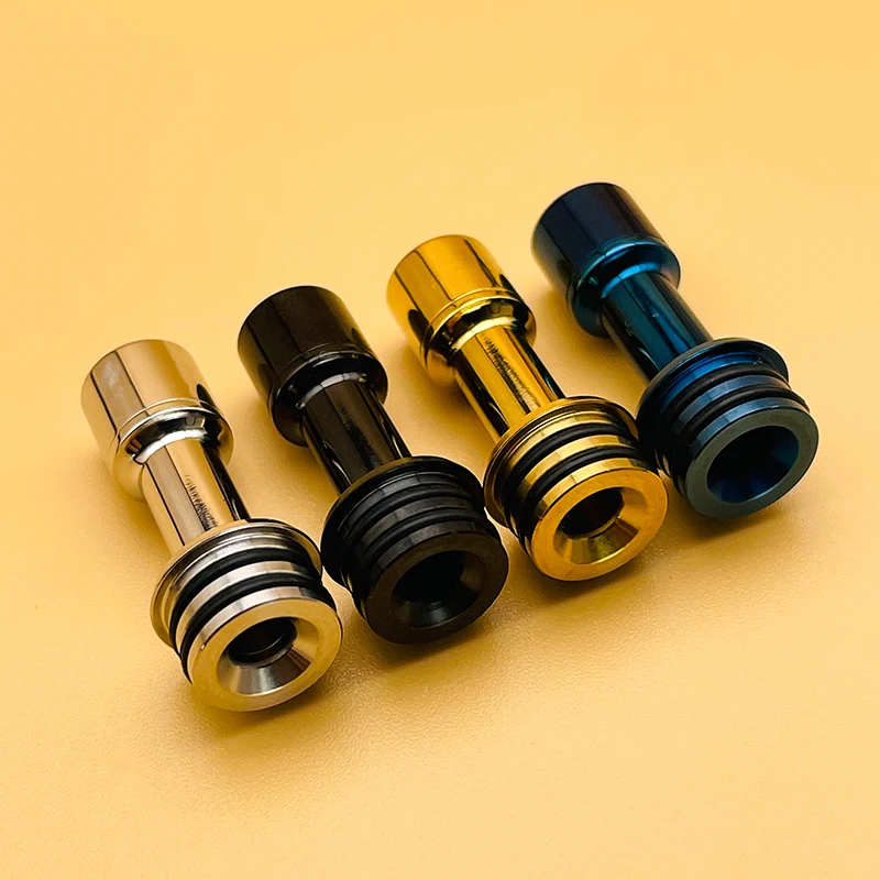 Embout goutte à goutte DSX Diplomat Roosevelt 510, matériau en acier inoxydable, embout poli miroir pour Dotaio RTA, accessoires de vapotage précieux