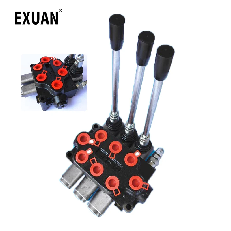 

Hydraulic Multi-way Valve Reversing Valve Mechanical Cylinder Motor Distributor ZD-L102 Multi-way Valve Distributor Control