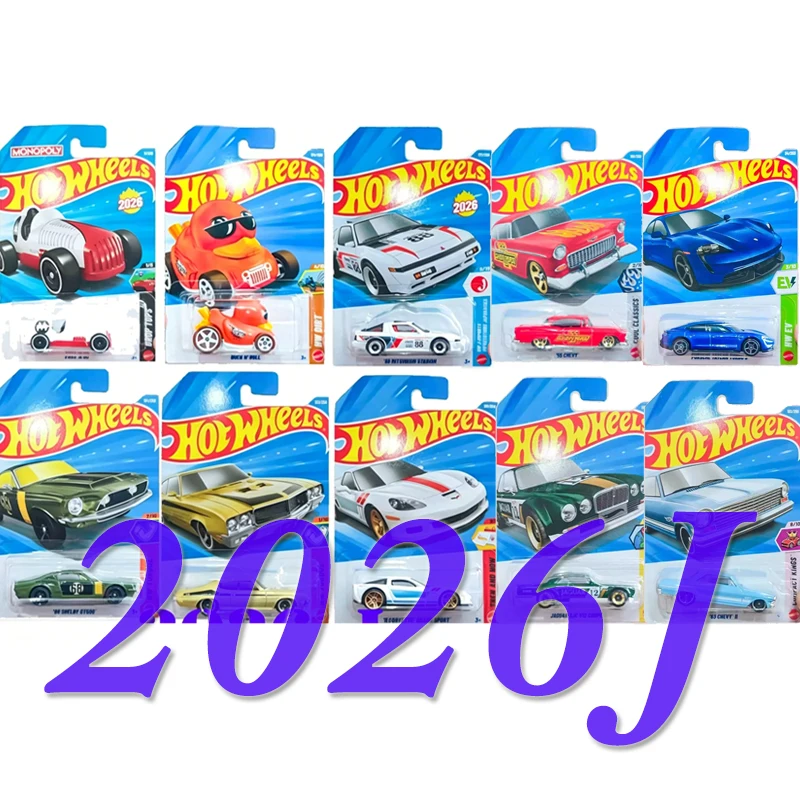 2026J Hot Wheels Coches de Juguete 26J Modelos Mitsubishi Starion Buick GSX Amaru GTC Audi RS2 Corvette Grand Toyota Supra 1/64 Auto