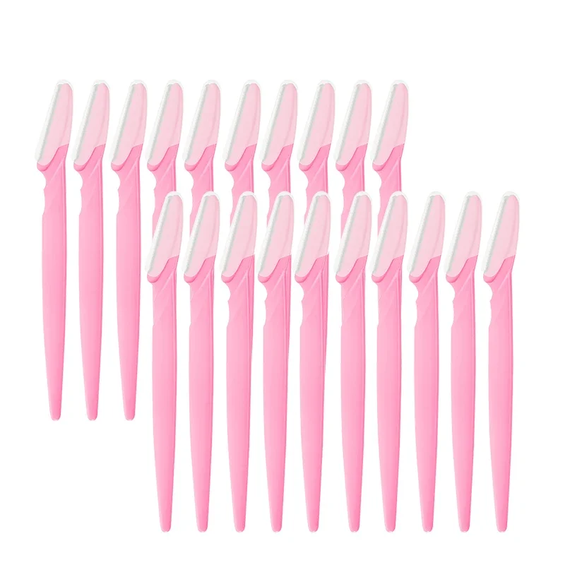 Lots Eyebrow Razor Eyebrow Trimmer Eyebrow Trimmer Blade Shaver Portable Face Razor Eye Brow Epilation Hair Removal  Razor Make