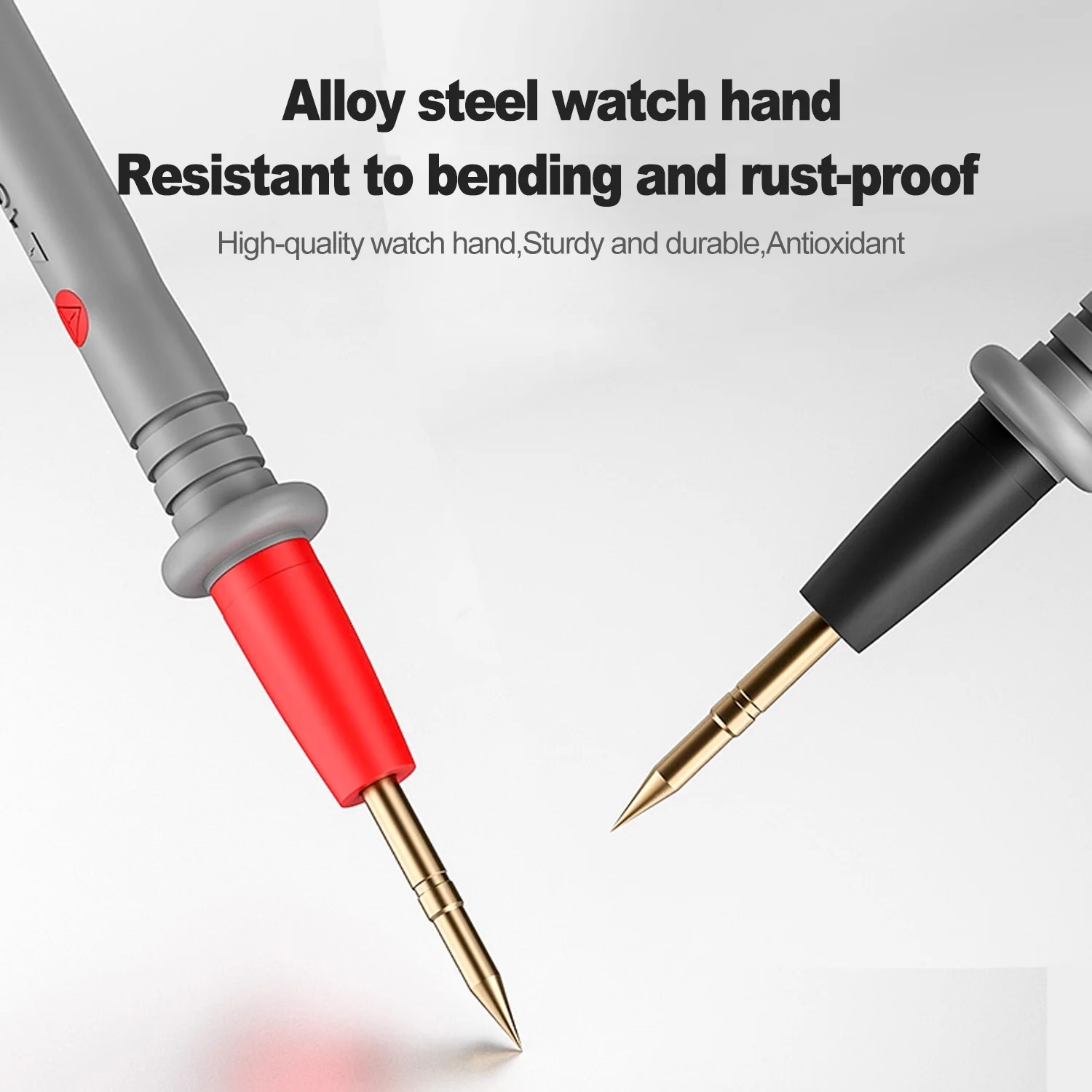 10A 20A Multimeter Test Leads Kit Silicone Wire with Needle Probe Alligator Clips Banana Plugs view 2
