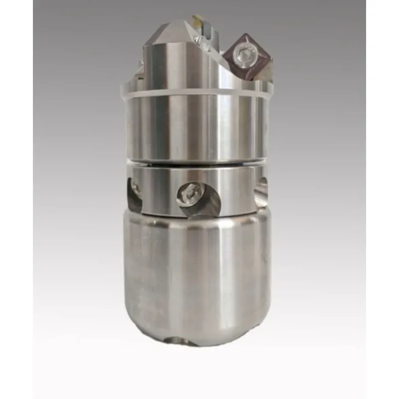 Rotating High Pressure Nozzle Stainless Steel Ceramic Tip Sewer Truck Cement Grease Hard Debris Pipe Dredging Cleaning Accessory