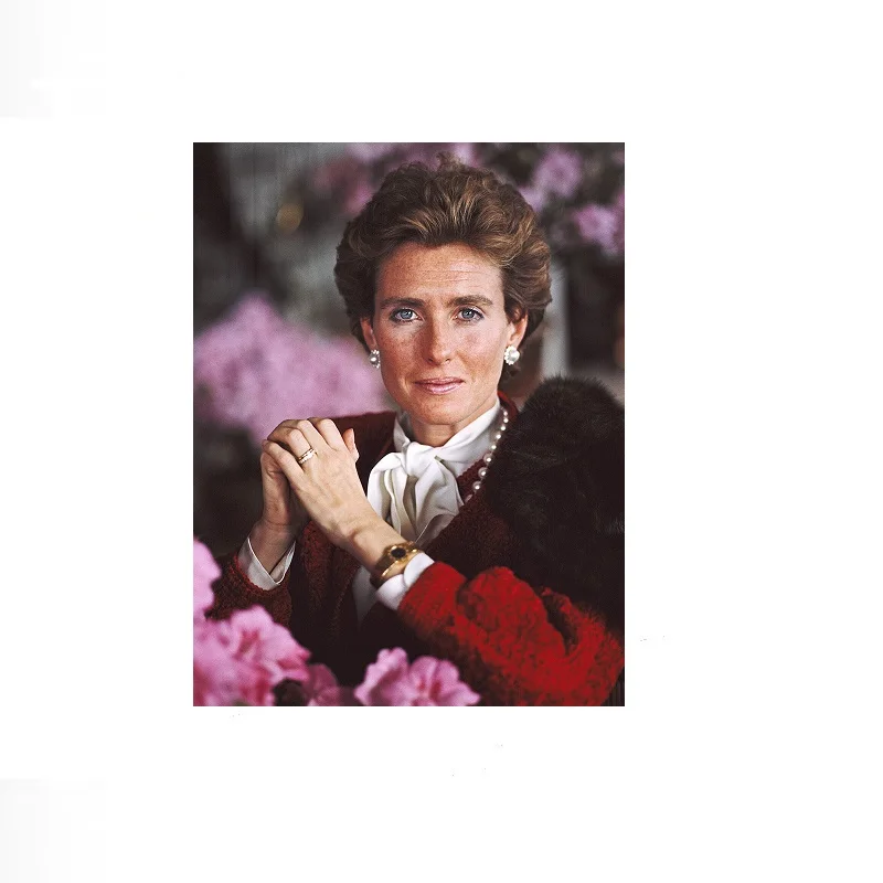 Slim Aarons 'Princess Lucy Ruspoli', Print Art Canvas Poster, Living Room, Home Wall Decor Picture