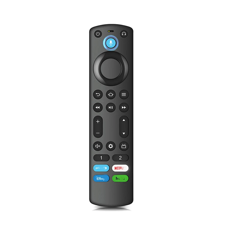 Control remoto por voz de repuesto apto para Fire TV Stick TVs Cube Smart TVs Stick 4K Max Control remoto con función de voz