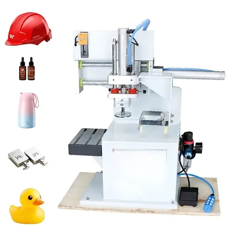 

Single Color Tampon Printing Machine Sealed Closed Ink Cup Tampo Printer Watch Dial Pen Pad Printer