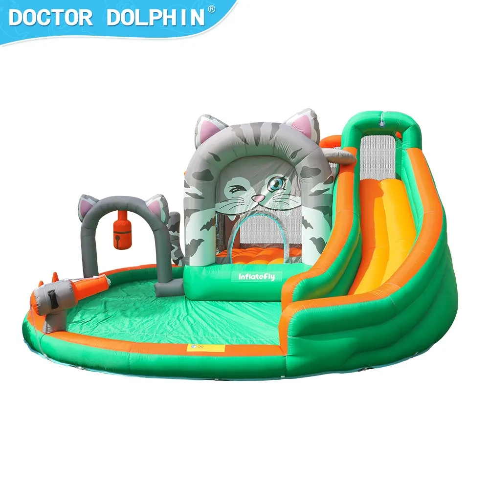 For Factory Direct Custom Sized Indoor/Outdoor Bounce House Water Slide For Kids' Play For Home Garden Party Occasions