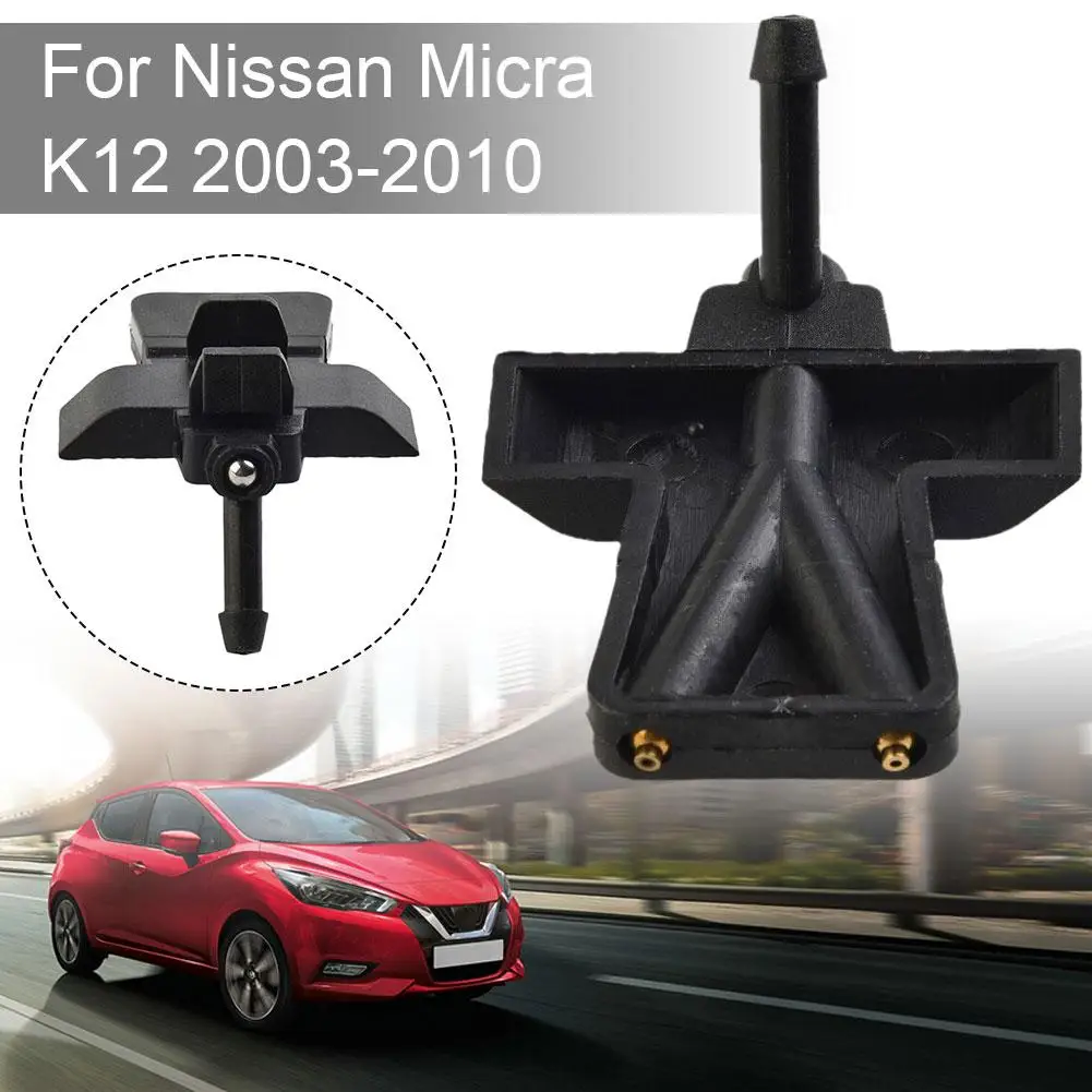 

Car Windscreen Windshield Washer Jet For Nissan Micra K12 2003-2010 28930AX600 Auto Windshield Nozzle Wiper Water Spray Jet I1V5