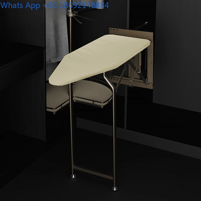 

Home Multifunctional Ironing Board Wall-Mounted High Temperature Resistant Vertical Foldable Thickened Ironing Table