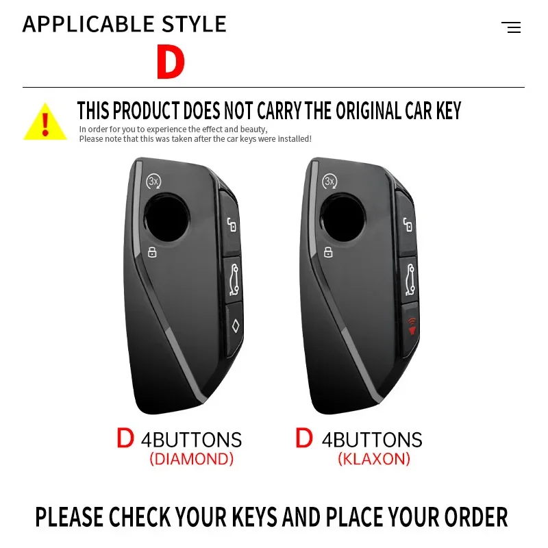 Car Key Case Cover for BMW Energy IX XM X1 I7 X7 U11 U06 G81 M3 X5 G05 LCI 5 530Li 740Li IX40 7 Series Remote Shell Accessories