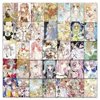 60pcs Cartoon Arina Tanemura Comic Stickers Suitcase Water Cup Stationery Mobile Laptop Refrigerator Decoration DIY Stickers