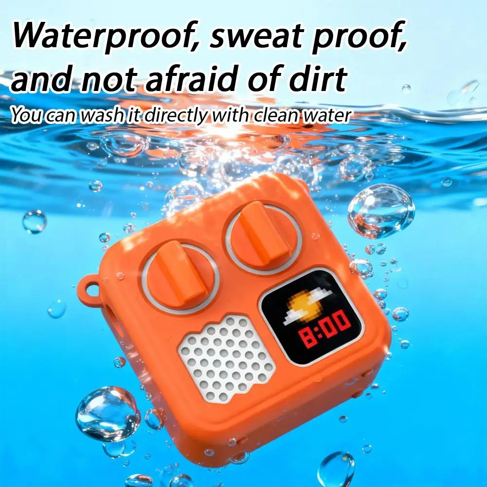 Small Audio Player For Yoto Mini, 360° Shockproof Cover with Lanyard, Lightweight Protector with Waterproof Stain-Resistant