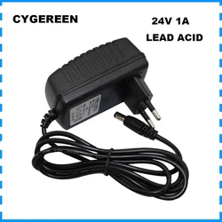 24V 1A Lead Acid Wall Charger 28.8V 24 Volt Kids Ride On Car Toys Battery Charger DC 5.5 * 2.5MM 2.1MM