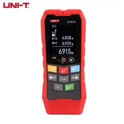 6-in-1 UNI-T wall scanner UT387E UT387S UT387LM metal detector AC voltage live cable wire depth tracker with laser rangefinder