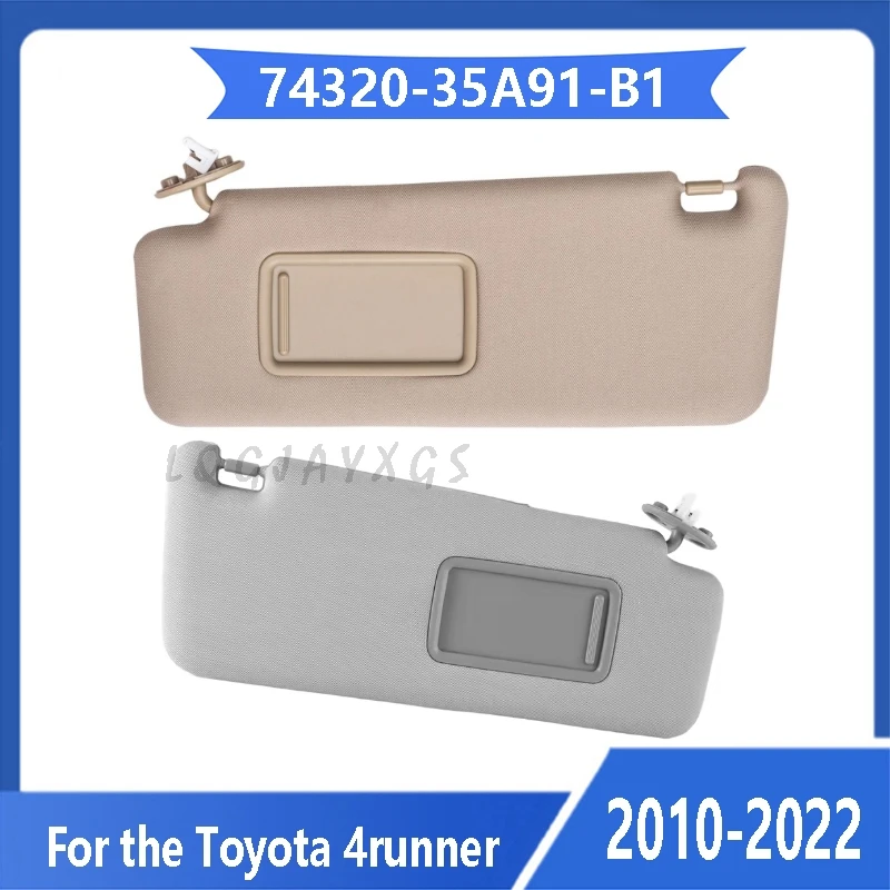 LQ Suitable for Toyota 4runner sun visor 74320-35A91-B1 cosmetic mirror 2010 2011 2012 2013 2014 2015 2016 2017-2022 auto parts