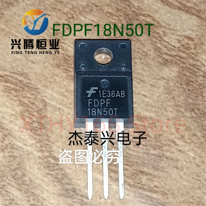 

Новый оригинальный FDPF18N50T 18N50T MOSFET N-CH 500V 18A TO220F