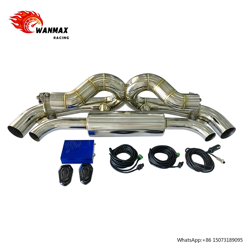 

Performance Exhaust System for 911 Carrera 992 & 911 Turbo S Valvetronic Catback Valved Pipes