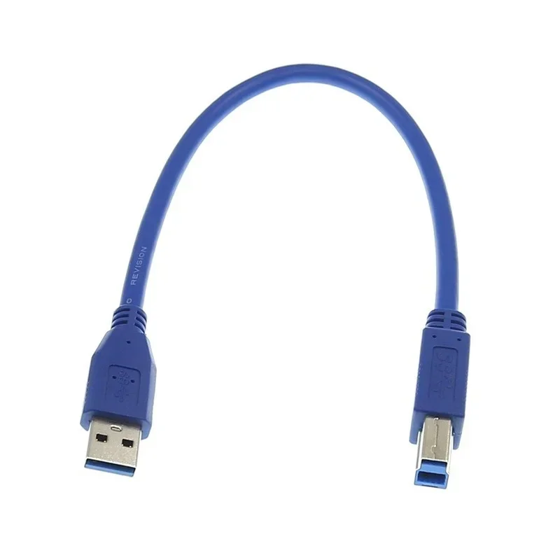 USB3.0 printerkabel A mannelijk B mannelijk printer HDD-BOX CD-ROM USB3.0 datalijndraad A naar B mannelijk USB 3.0 USB3 printkabel