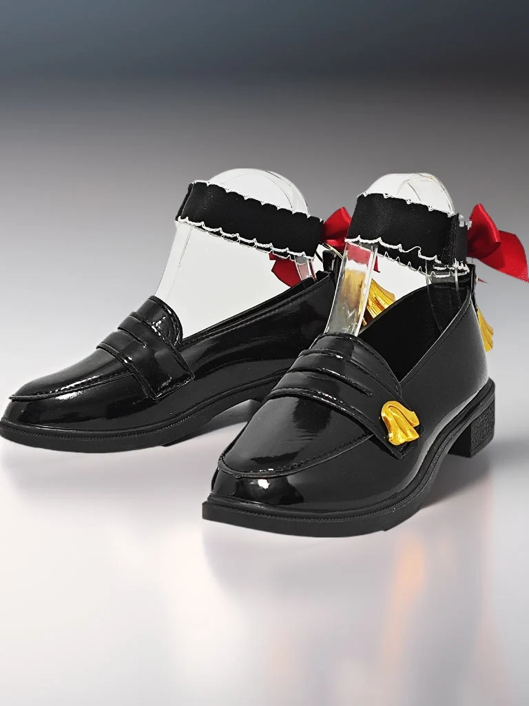 3dプリントコスプレシューズ-オリジナル神風バイオレットキュートシングルシューズアクセサリー-タイタン十二ファラオのキュートコンパニオンピース