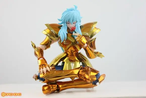 NEW arrival S-Temple Metal Club EX 24K Pisces Aphrodite Saint Seiya Myth Cloth Gold Action Figure