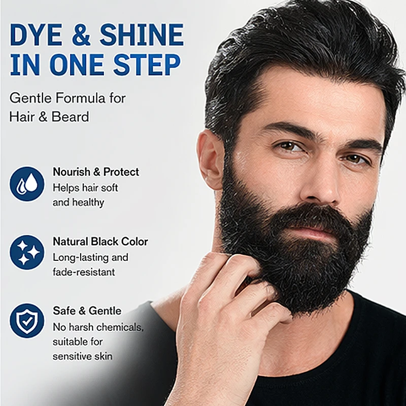 Hair Dye Shampoo, Beard and Ha - Men'S Grooming Tonic 评论和价格