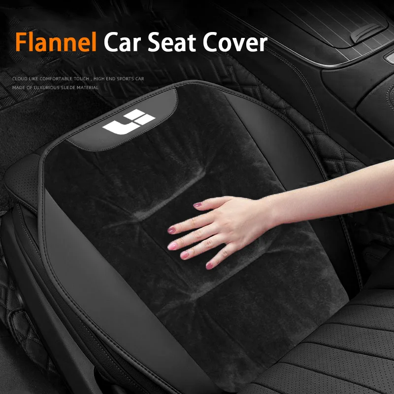 

Фланелевой чехол на автомобильное сиденье для LEADING IDEAL L6 L7 L8 L9 Li ONE MEG, зимняя теплая плюшевая подушка для переднего/заднего автомобильного сиденья, автоаксессуары