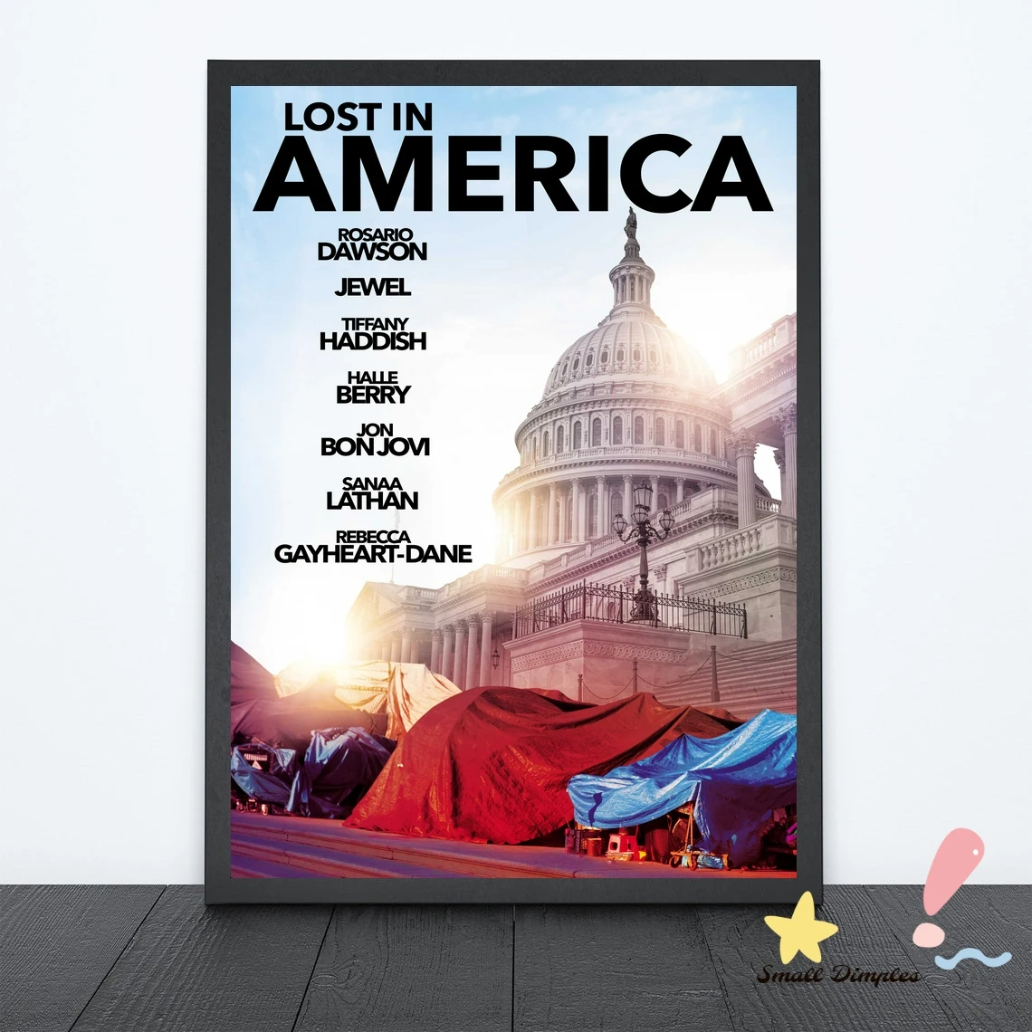 Lost In America Movie Poster Canvas Art Print Home Decoration Wall Painting ( No Frame )