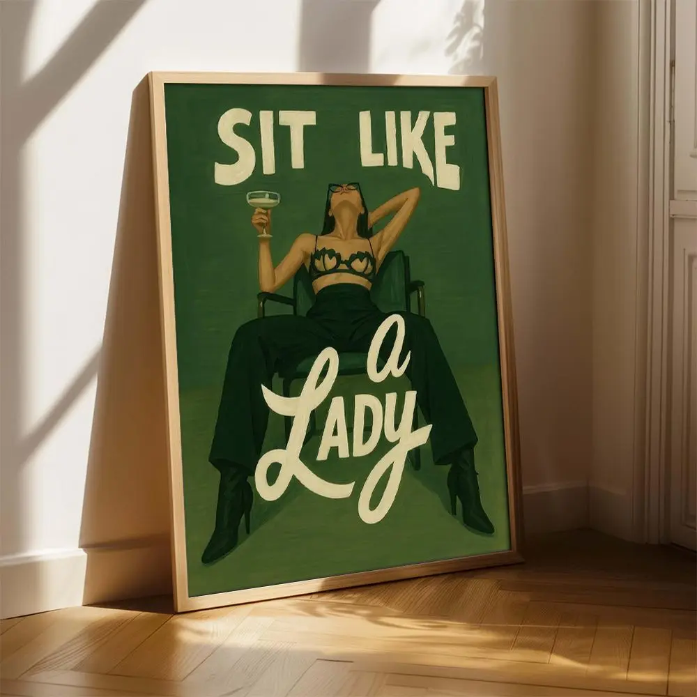 1 Bold Feminist Themed Home Decor Poster Empowering Women with Wall Art Prints