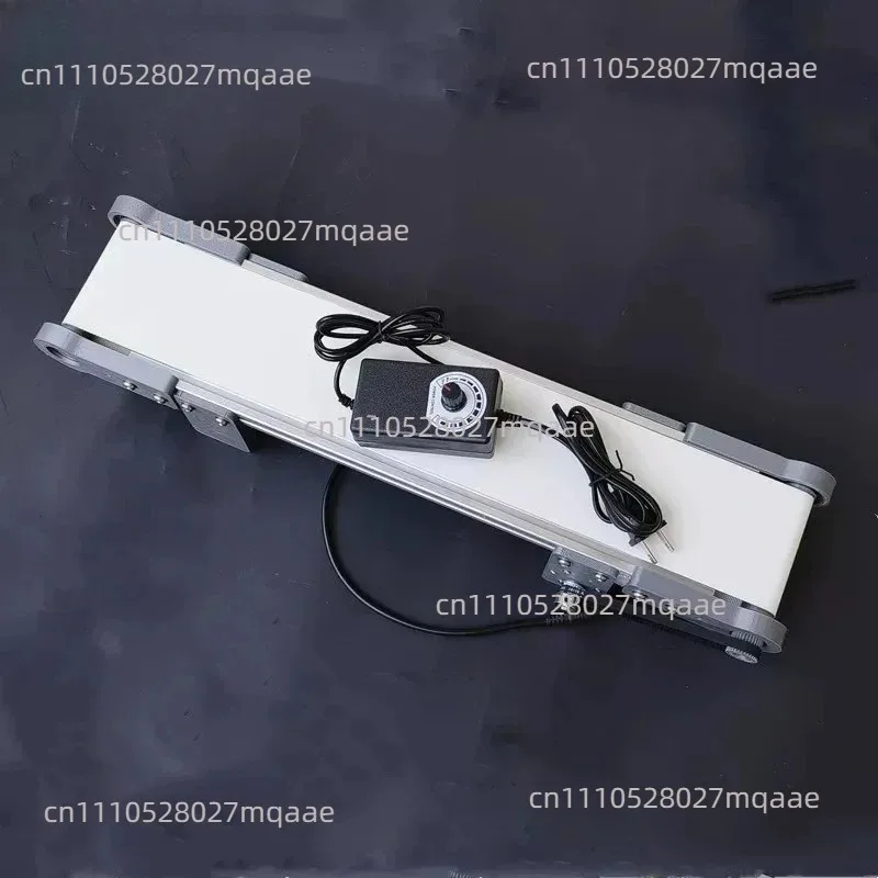 10*130CM Desktop Conveyor Belt Electric Production Line Conveyor Belt Friction Experiment Equipment 0-116RPM Adjustable speed