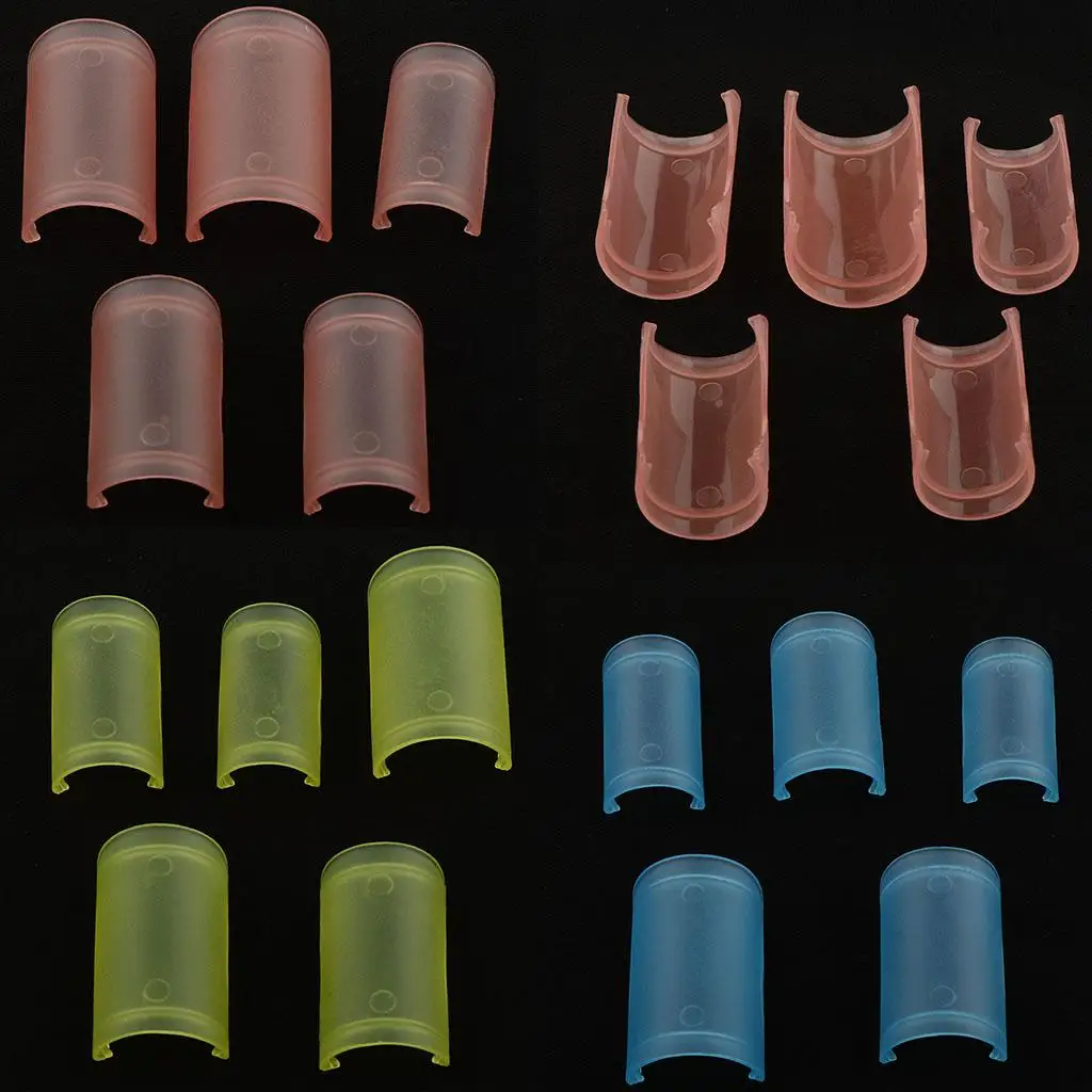 5 Pieces Dimo Protector Protective Cover for Chinese Dizi Bamboo Flute Replacement Parts