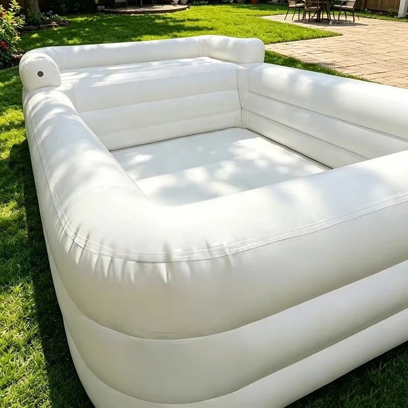 Outdoor Inflatable Family Party Portable Yard Luxury Pool Commercial Inflatable Swimming Pool Kid Adults Inflatable Lounger Pool