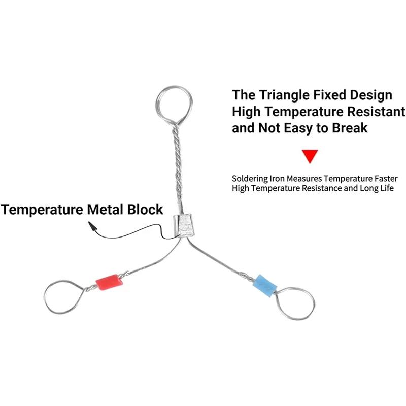ABKY-مقياس الحرارة لـ 191-For 212 سبيكة لحام نصائح خط استشعار درجة الحرارة الرقمية 10 قطعة/المجموعة أدوات لحام كهربائي #3