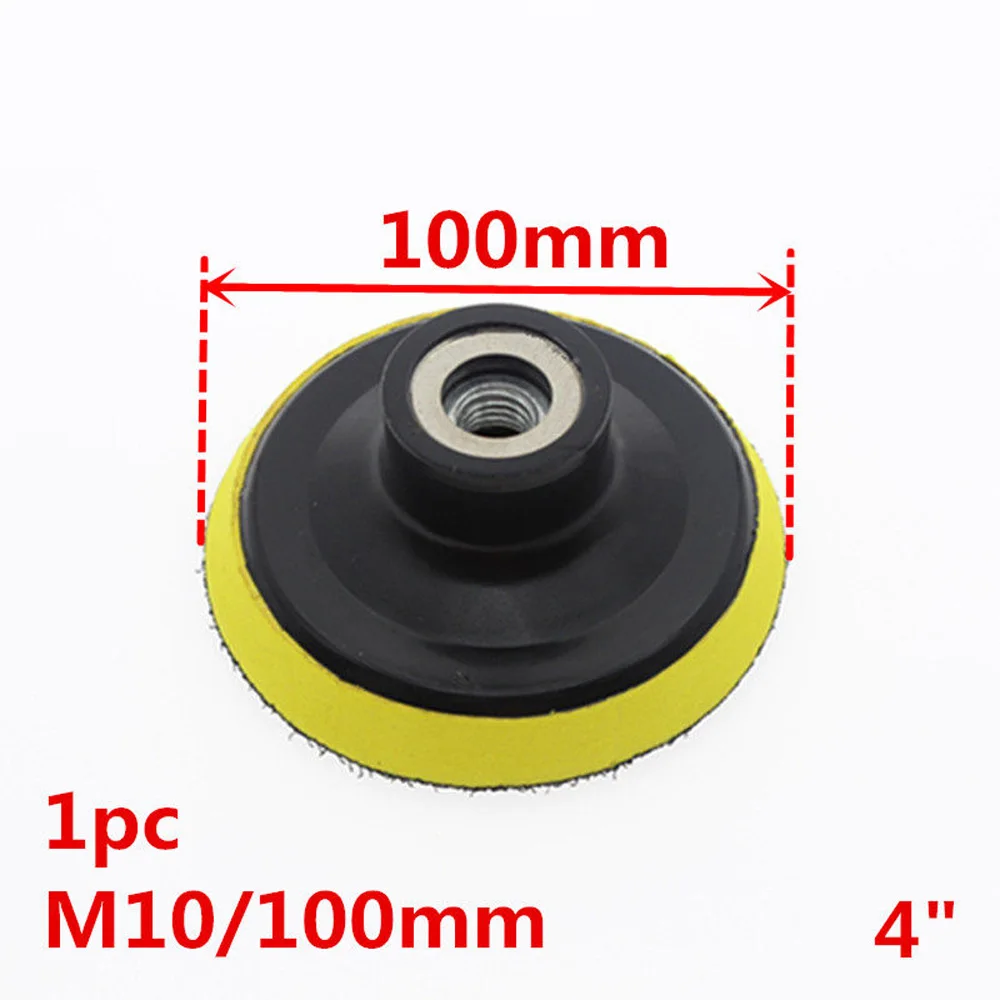 Disco de pulido autoadhesivo, barra de perforación para el cuidado de la pintura del coche, almohadilla de pulido, accesorio de herramienta de pulido, 1 piezas, 3, 4, 5, 6, 7 pulgadas