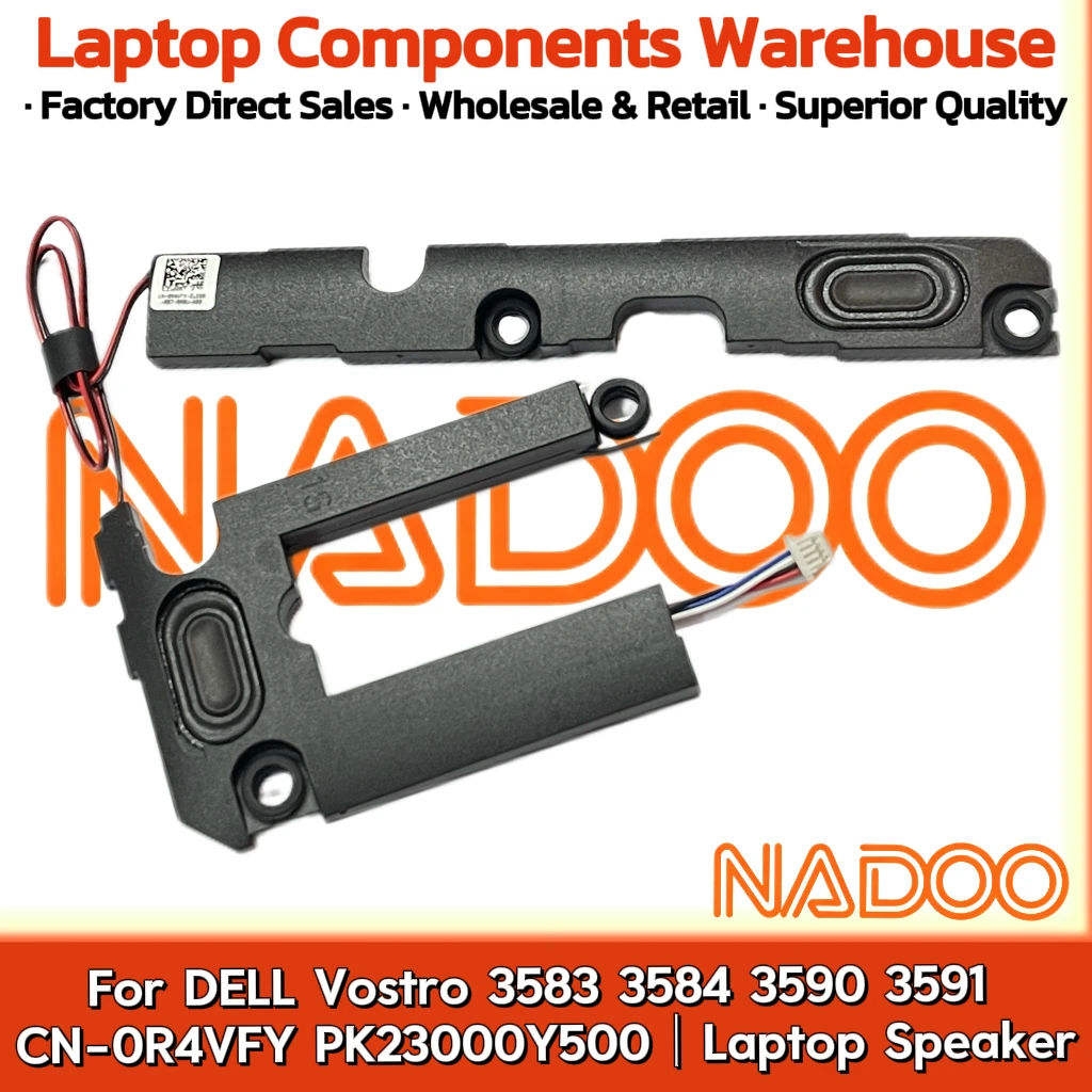 New Original Laptop Notebook Audio Speaker For DELL Vostro 3583 3584 3590 3591  CN-0R4VFY PK23000Y500 Built in horn audio